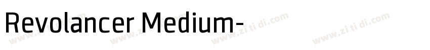 Revolancer Medium字体转换